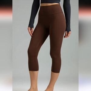 Lululemon Align High Rise Leggings Womens Size 2 Burgundy Yoga Stretch Pants